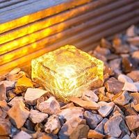 Outdoor LED Post Light Modern Wall Lights Glass Wall Light Pathway Driveway Floor Lawn Landscape Lighting Plug-In Lights Villa Yard Path Camping 220-240V 10 W Lightinthebox - thumbnail