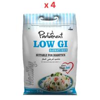 Parliament Low Gi Basmati Rice 5Kg Pack of 4
