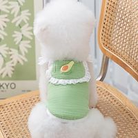 Dog Cat Vest Printed Fashion Cute Outdoor Casual Daily Dog Apparels Puppy Clothes Dog Outfits Breathable Apparels Lightinthebox - thumbnail