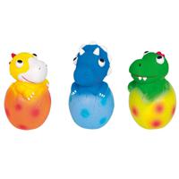 Vadigran Dog Toy Latex Dinosaur Egg Ass.15Cm