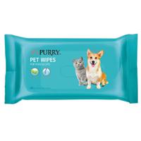 Purry Pet Wipes For Dogs And Cats Fragrance Free- 80ct