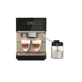 Miele Fully Automated Coffee Machine CM 6360 MilkPerfection, Obsidian Black CleanSteel Metallic