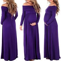 Summer Maxi Long Maternity Dress