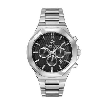 Beverly Hills Polo Club Men's Multi Function Gun Dial Watch - BP3361X.360