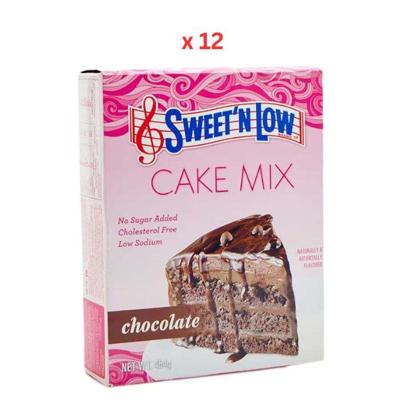 Sweet N Low Mix Chocolate Sugar Free Cake Mix 12x454G