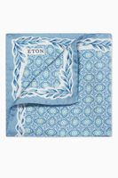 Geometric Pocket Square in Silk