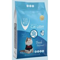 Van Cat White Bentonite Perfumed Clumping Cat Litter - Fresh 10 Kg