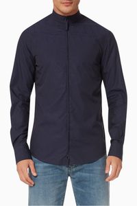 EA Logo Guru Collar Shirt in Cotton