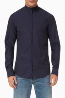 EA Logo Guru Collar Shirt in Cotton - thumbnail