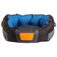Gigwi Place Soft Bed Blue & Black Small