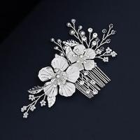 Hair Combs Headdress Alloy Wedding Simple Bridal With Pure Color Headpiece Headwear Lightinthebox