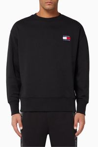 Tommy Badge Cotton Sweatshirt
