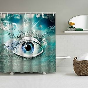 Bathroom Shower Curtains  Hooks Country Polyester Waterproof Lightinthebox