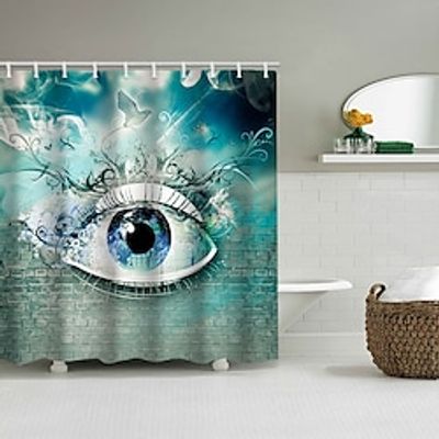 Bathroom Shower Curtains Hooks Country Polyester Waterproof Lightinthebox Bathroom Shower Curtains Hooks Country Polyester Waterproof Lightinthebox