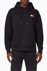 Logo Cotton Fleece Hoodie