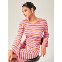 Stretch Knit Fitted Mini Dress