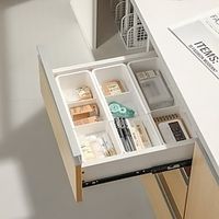 Retractable Drawer Organizer For Desk Compartment Storage Box Adjustable Clothes Container Makeup Sorting Storage Box Lightinthebox - thumbnail