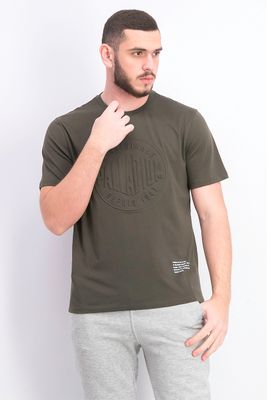 Mens Round Logo T-Shirts Forest Night Mens Round Logo T-Shirts Forest Night