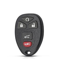Replacement Keyless Entry Remote Control Key Fob Clicker Transmitter 5 Button for Chevrolet Suburban Tahoe Half Car 15913415 OUC60270 OUC60221 315 Frequency Lightinthebox - thumbnail