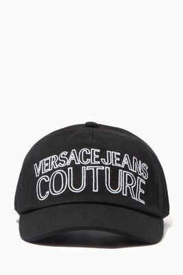 Embroidered Logo Cap in Cotton