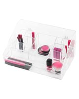 Richards Clearly Chic Cosmetic Organizer With Lid Richards Clearly Chic Cosmetic Organizer With Lid