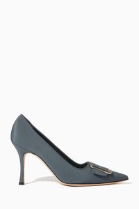 Maysalepump 90 Pumps in Crepe de Chine Silk