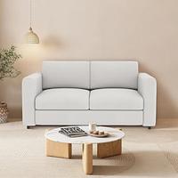 VIMLE 2 Seat Sofa Cover Solid Color Slipcovers IKEA Series Lightinthebox