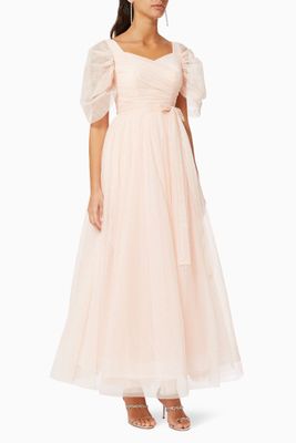Shimmer Draped Dress Shimmer Draped Dress
