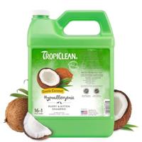 TropiClean Gentle Coconut Hypoallergenic Puppy & Kitten Shampoo, 1 Gallon