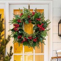 1PC Holiday Holiday Decorations / Christmas Wreaths Garlands, Holiday Decorations Party Garden Wedding Decoration 42 cm miniinthebox 1PC Holiday Holiday Decorations / Christmas Wreaths Garlands, Holiday Decorations Party Garden Wedding Decoration 42 cm miniinthebox