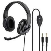 Hama HS-P300 PC Office Headset, Stereo, Black