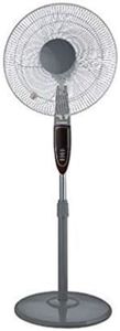 Olsenmark Stand Fan,16Inch White/Brown - OMF1698