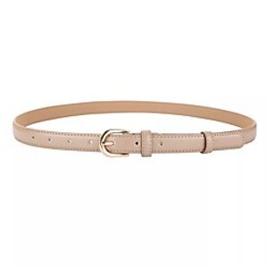 factory wholesale leather belt women's trendy pin buckle decoration jeans thin waist belt korean style ladies cowhide belt Lightinthebox