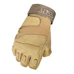 Half-finger Men's Motorcycle Gloves Leather Wearproof / Non Slip miniinthebox