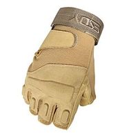 Half-finger Men's Motorcycle Gloves Leather Wearproof / Non Slip miniinthebox - thumbnail