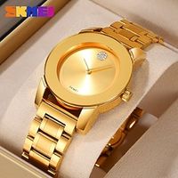 SKMEI Fashion Quartz Watch Mens Simple Luxury Business Waterproof Men'S Stainless Steel Strap Watch Male Wristwatches Clcok reloj hombre miniinthebox - thumbnail