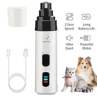 Rechargeable Electric Pet Nail Clippers - Quiet Trimmer for Cats and Dogs - USB Charging - Gentle Grooming for Paws Lightinthebox - thumbnail