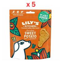 Lily's Kitchen Succulent Sweet Potato & Jackfruit Jerky Dog Treats 70G Pack Of 5