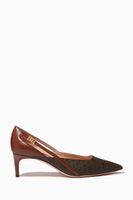 Elsa 55 Pumps with Monogram Elsa 55 Pumps with Monogram