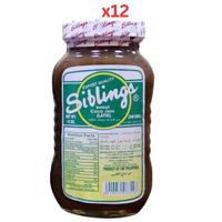 Siblings Sweet Coco Jam 340Gm Latic Pack Of 12 (UAE Delivery Only)