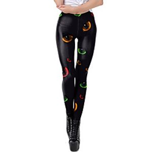 Women's Loungewear Bottom Home Party Halloween Street Print Skull Polyster Funny Soft Fall Winter Long Pant Lightinthebox