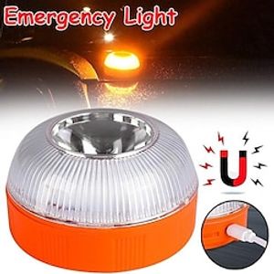 OTOLAMPARA Dual Colors Car LED Emergency Light Road Lighting 12W LED Light Magnetic Charging Emergency Flash Light Amber Car Warning Light Flashing Warning Flare Lightinthebox