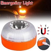 OTOLAMPARA Dual Colors Car LED Emergency Light Road Lighting 12W LED Light Magnetic Charging Emergency Flash Light Amber Car Warning Light Flashing Warning Flare Lightinthebox - thumbnail