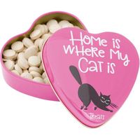 Sanal Cat Heart Tin Home Is Where My Cat Is, Yeast Treats 60G - (Buy 3 Get 1 Free)