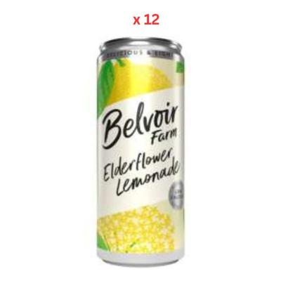 Belvoir Elderflower Lemonade 12X330Ml Can