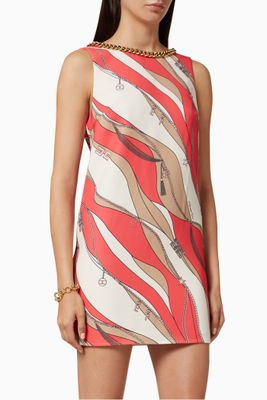 Foulard Print Crêpe Dress Foulard Print Crêpe Dress