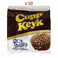 Cupp Keyk Nutty Choco - 340 Gm Pack Of 10 (UAE Delivery Only)