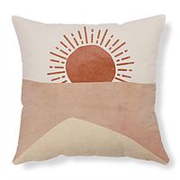 Double Side Cushion Cover 1PC Soft Decorative Square Throw Pillow Cover Cushion Case Pillowcase for Sofa Bedroom Superior Quality Machine Washable miniinthebox - thumbnail