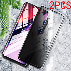 2PCS OnePlus Screen Protector Oneplus 8 Pro  Oneplus 7 Pro 5G   Oneplus 7T Pro  Oneplus 6T  Oneplus Nord High Definition (HD) Front Screen Protector Tempered Glass Privacy Screen Lightinthebox