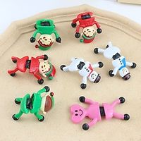 Rondom 24 Pcs Christmas Children's Shape Wall Climbing Man Sticky Spider Man Tipping Little Man Children's Decompression and Ventilation Toy Lightinthebox - thumbnail
